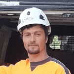 Jan Vasile Hariga - Fierar betonist, Angajat in Industria constructiilor